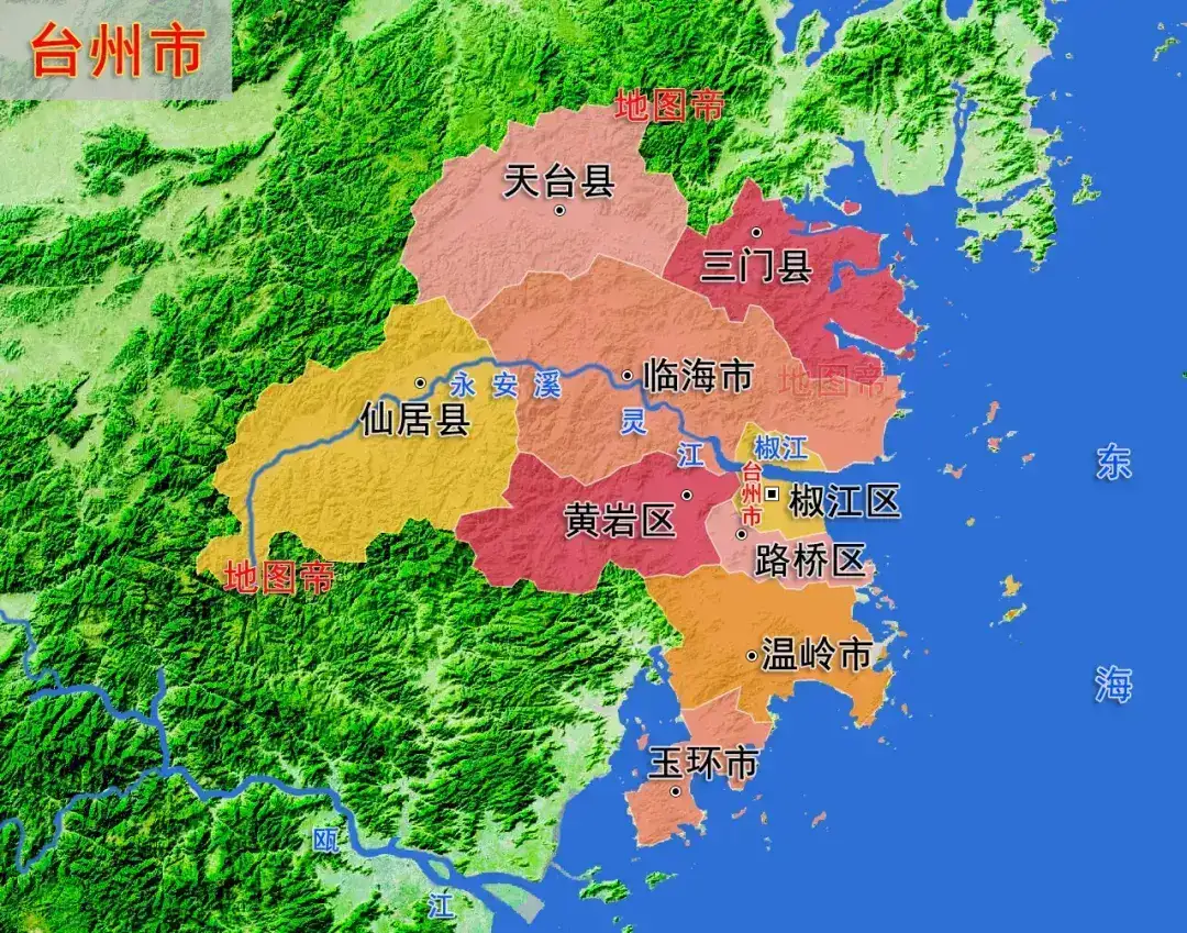 台州地处江南丘陵地区